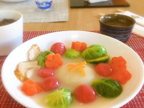 ＊新春の寿ぎ＊あま〜い♡讃岐の白味噌雑煮♪